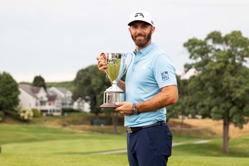 Johnson vô địch giải Travelers Championship trong tổng số 21 danh hiệu tại PGA Tour