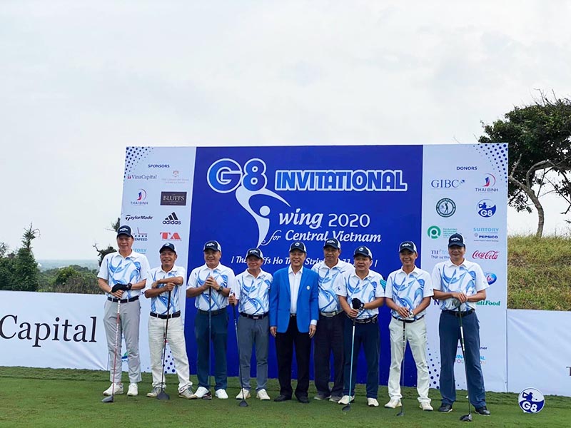 Các golfer hào hứng đến với giải đấu nhiều ý nghĩa